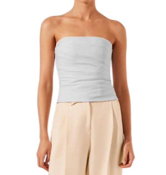 Shona Joy - Lani Strapless Draped Bodice