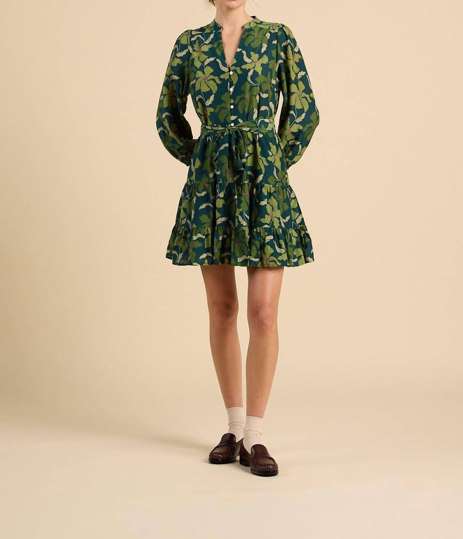 Trovata - Celeste Long Sleeve Mini Dress