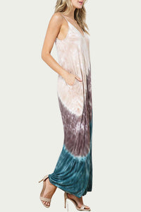 Bloidy - Tie Dyed Stretch Modal Jersey Maxi Dress