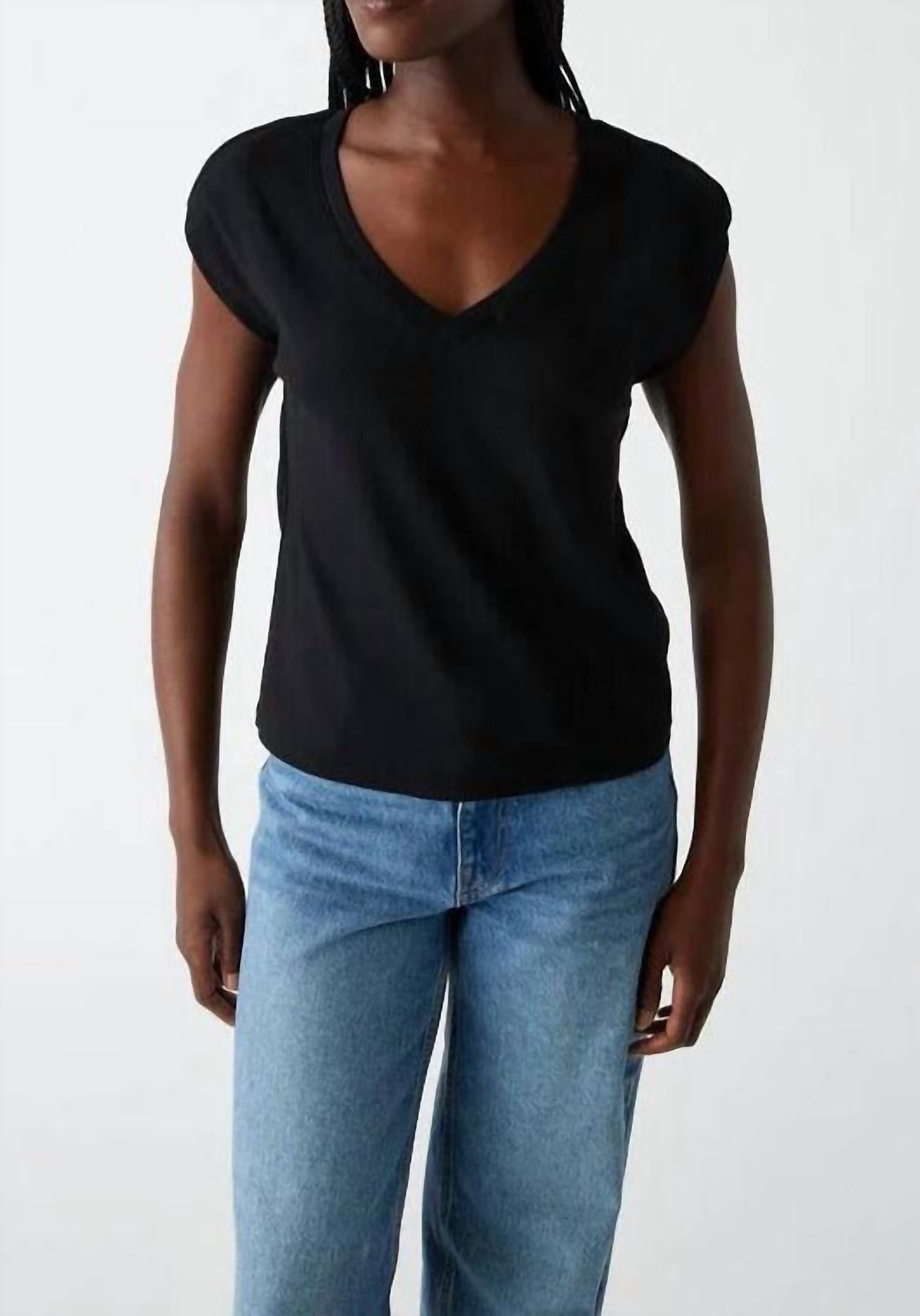 Michael Stars - Tati Power Shoulder Top