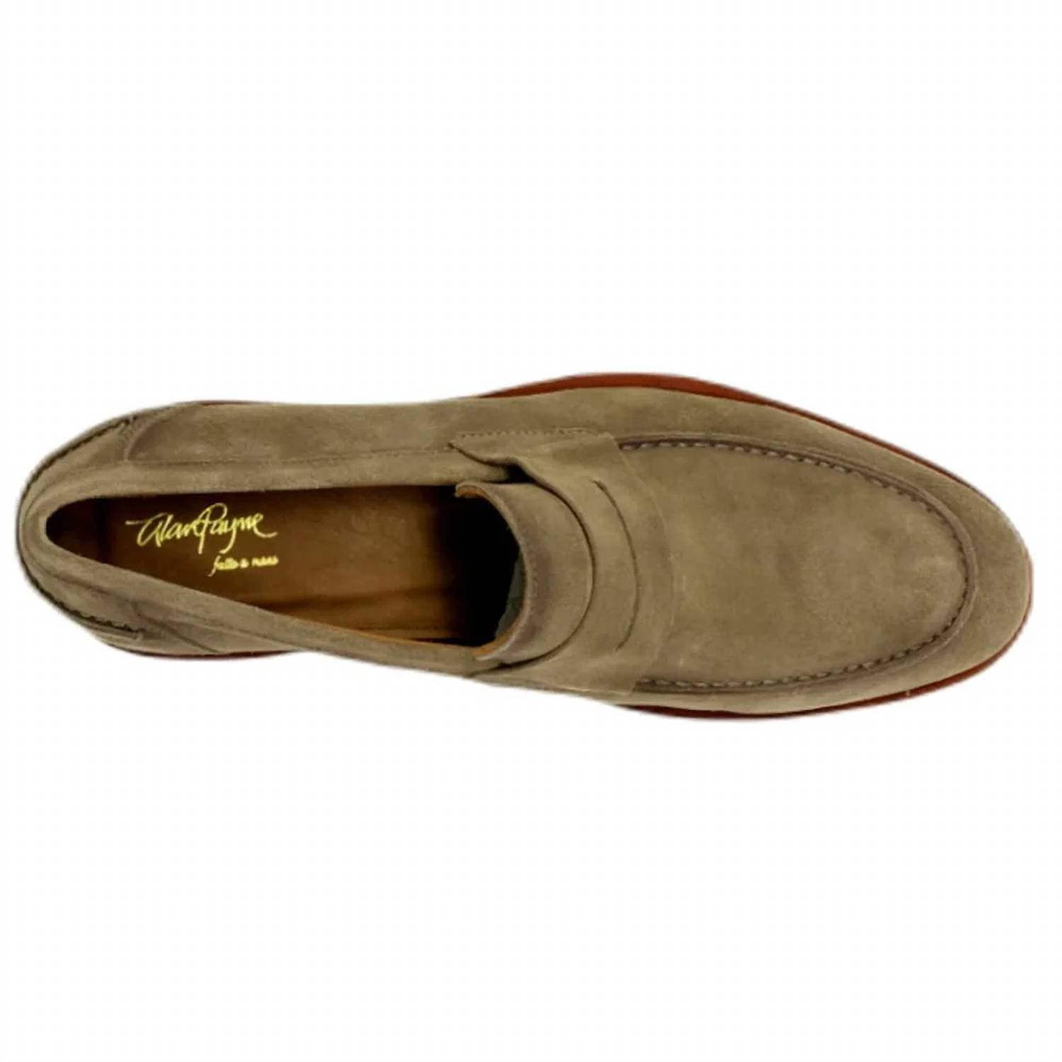 Alan Payne - Men's Naples Modern Suede Penny Loafer