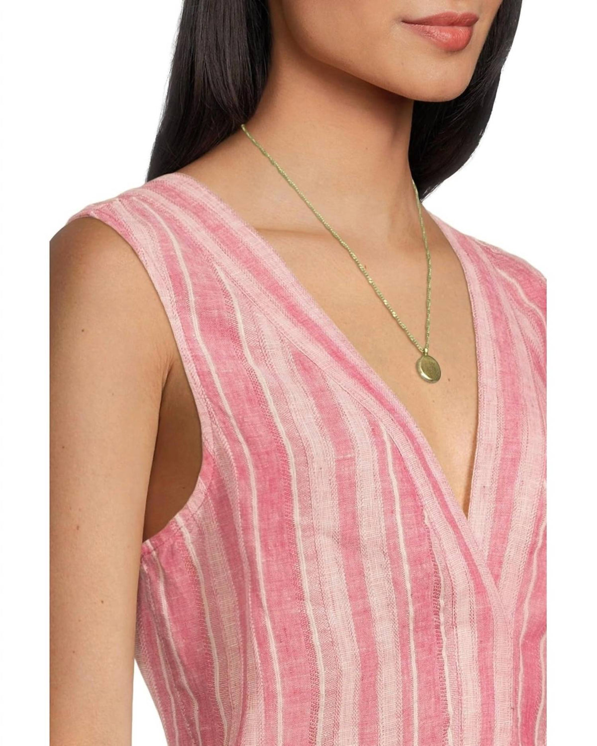 Faherty - Azure V Neck Mini Dress