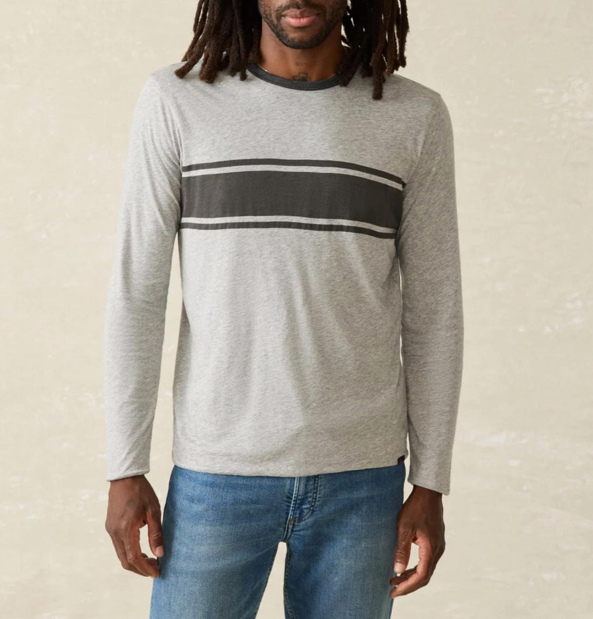 Faherty - Cloud Reversible Crew Tee