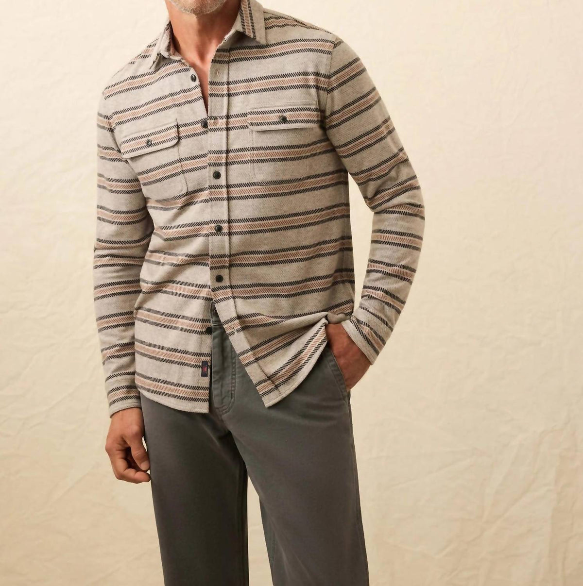 Faherty - Double Pocket Legend Sweater Shirt