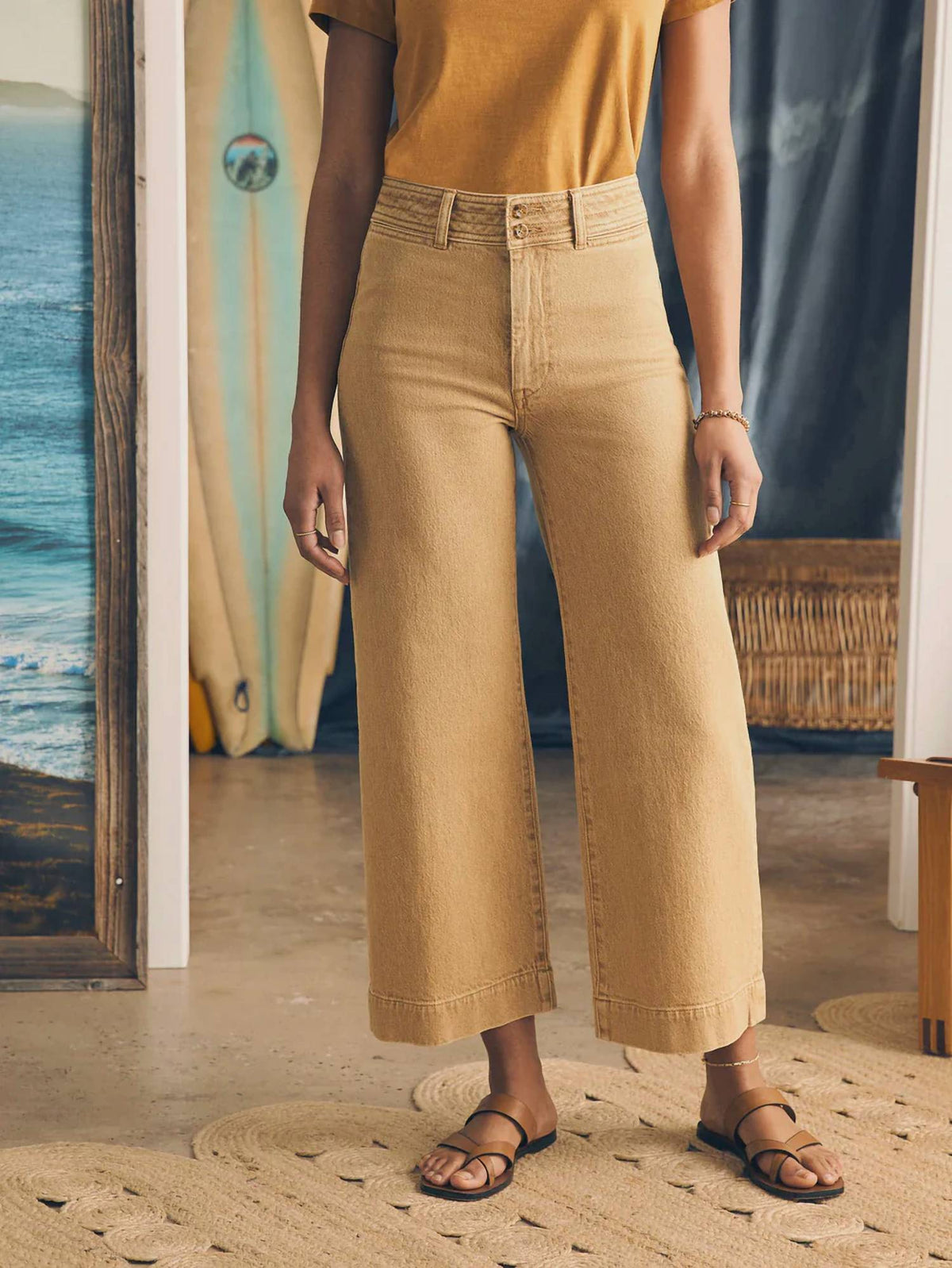 Faherty - Harbor Cropped Jeans