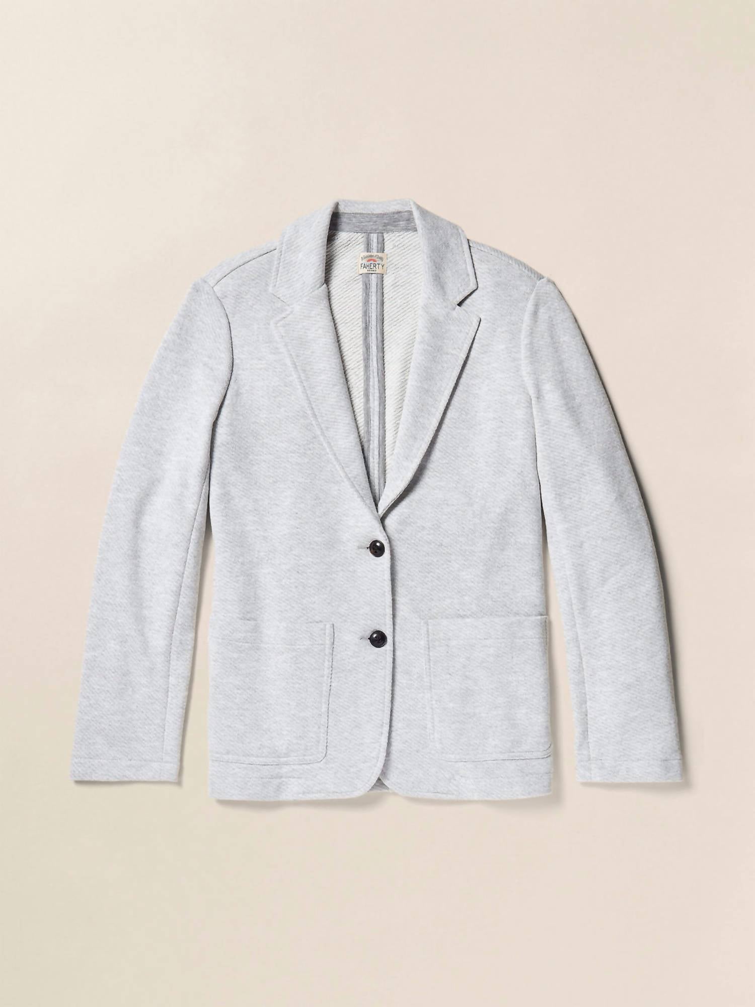 Faherty - Inlet Knit Blazer - blazers - clothing - cotton - blend