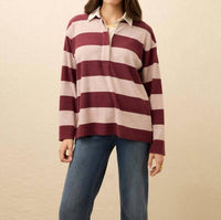 Faherty - Legend Rugby Popover Sweater