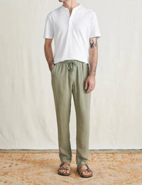 Faherty - Linen Drawstring Pant
