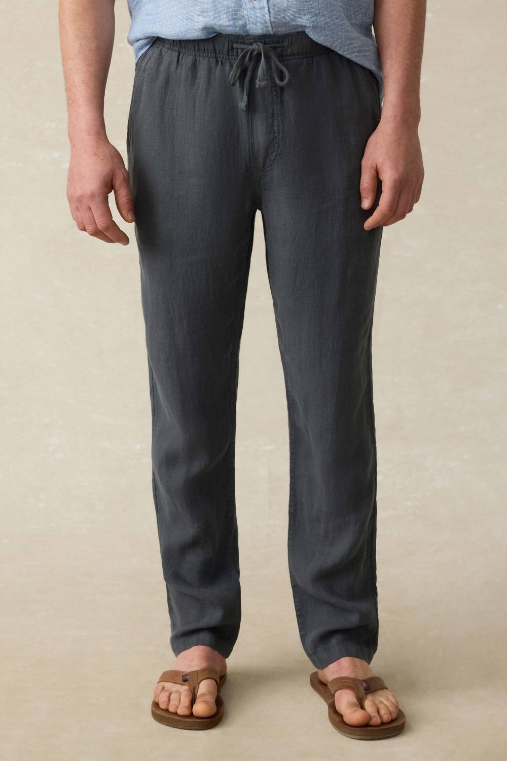 Faherty - Linen Drawstring Pant