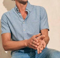 Faherty - Men's Short-sleeve Stretch Playa Shirt