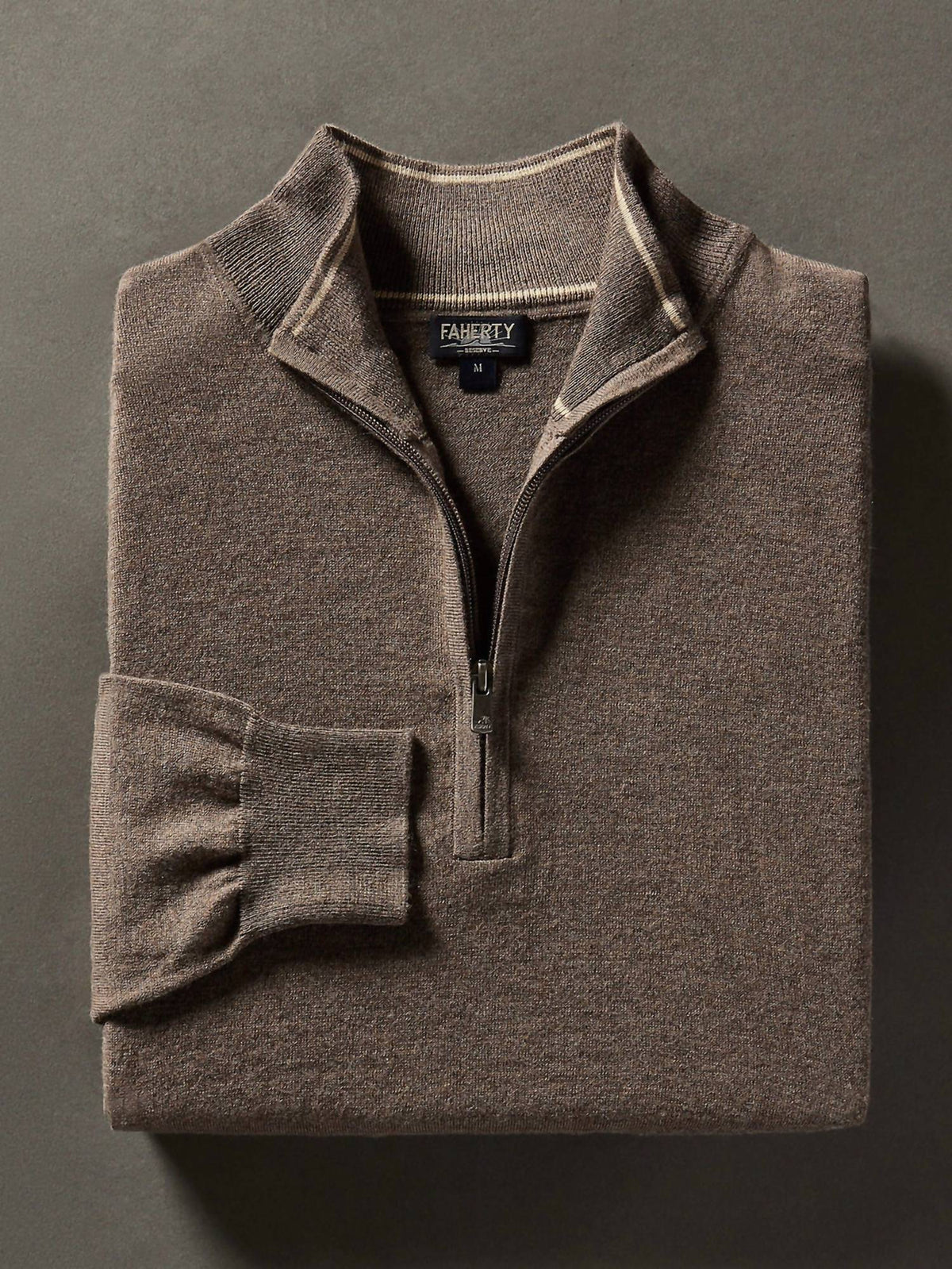 Faherty - Men's Movement Quarter Zip Sweater
