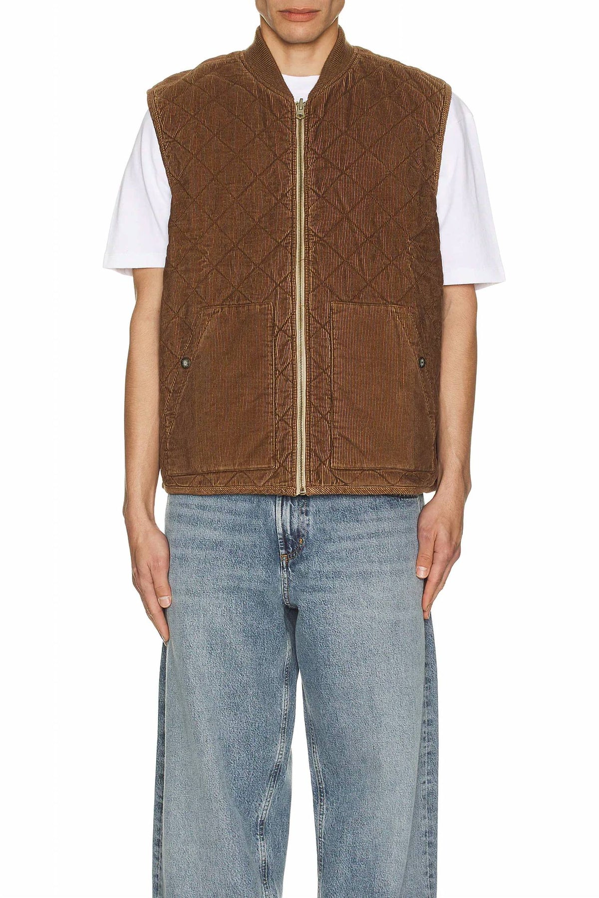 Faherty - reversible cord vest