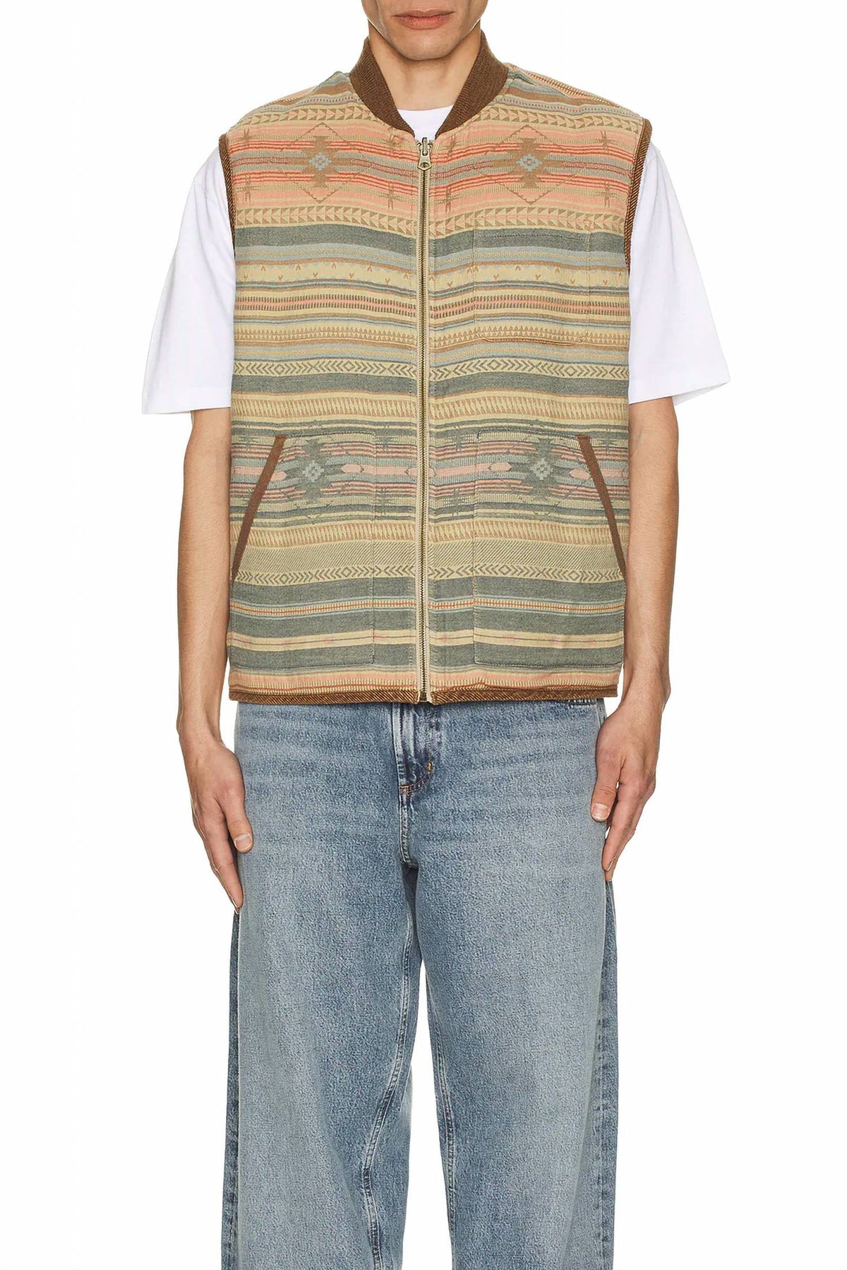Faherty - reversible cord vest