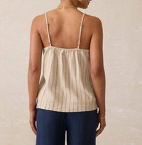 Faherty - Riviera Linen Tank Top