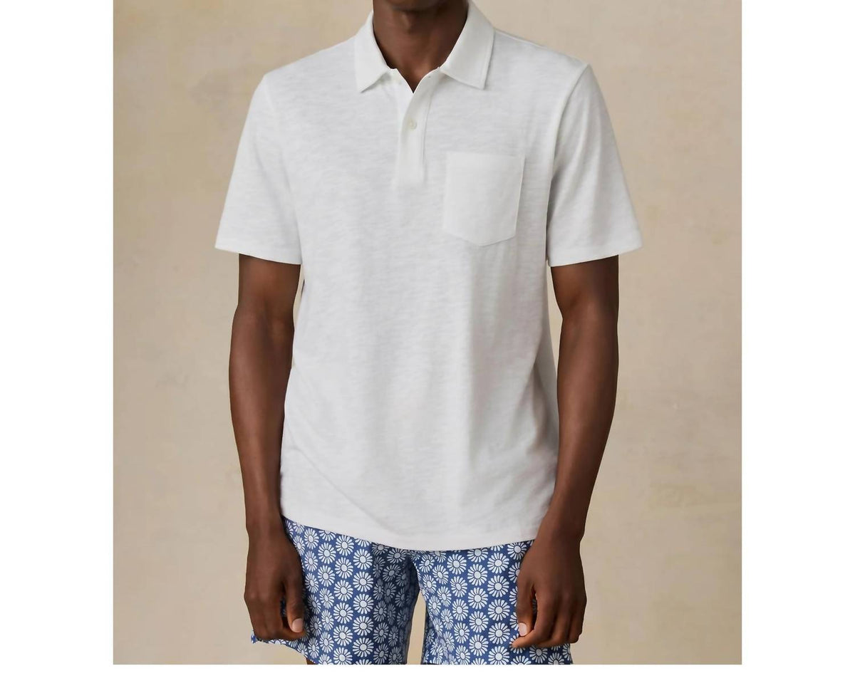 Faherty - Short-sleeve Breeze Polo