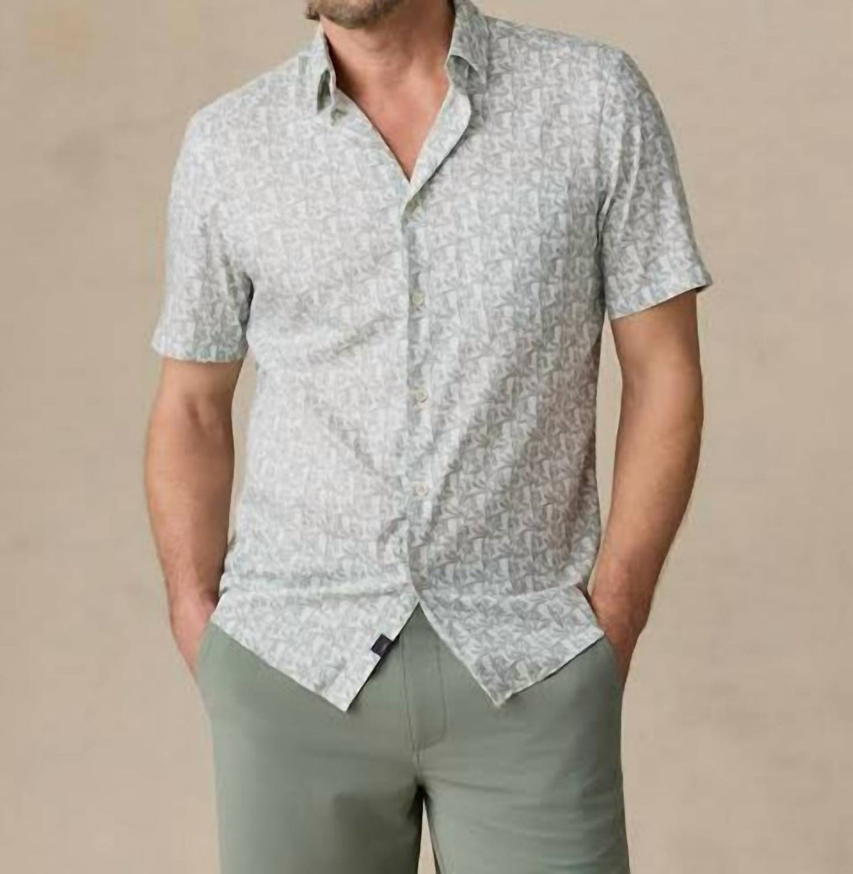 Faherty - Short Sleeve Movement Monterey Shirt