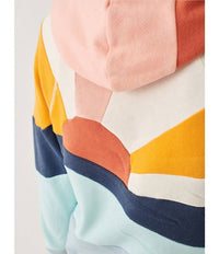 Faherty - Soleil Abstract Print Long Sleeve Pullover Hoodie - clothing - cotton - hoodies