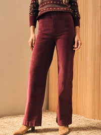 Faherty - Stretch Cord Wide Leg Pant