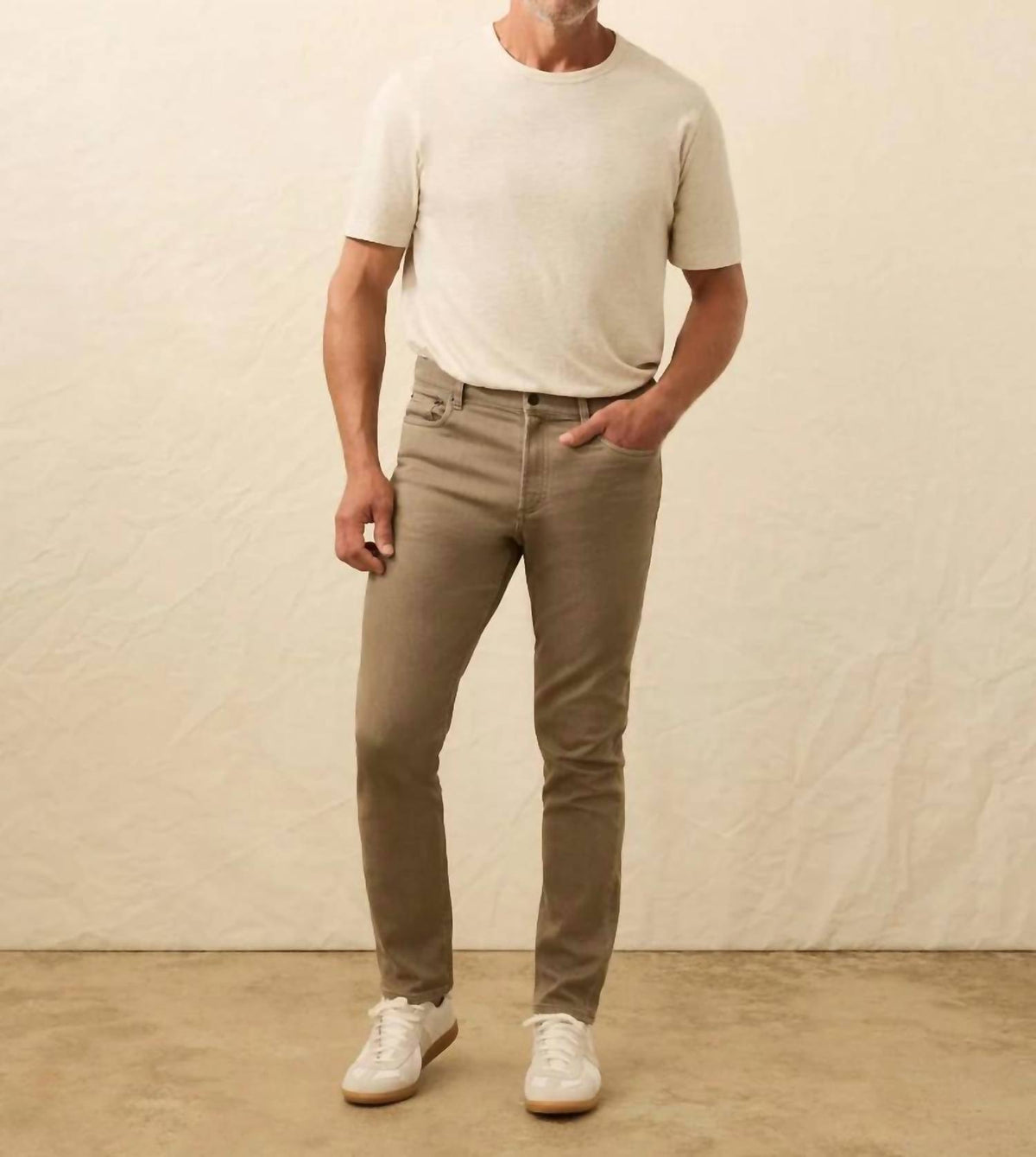 Faherty - Stretch Terry 5-Pocket Pant - 32"