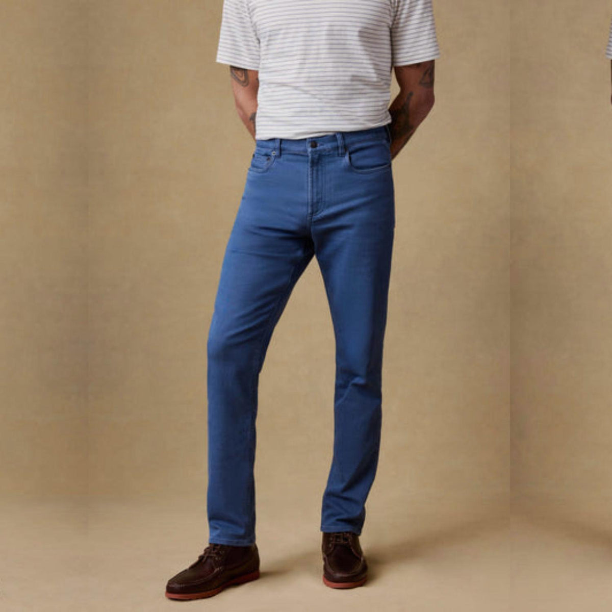 Faherty - Stretch Terry 5-Pocket Pant - 32"