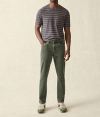 Faherty - Stretch Terry 5-Pocket Pant