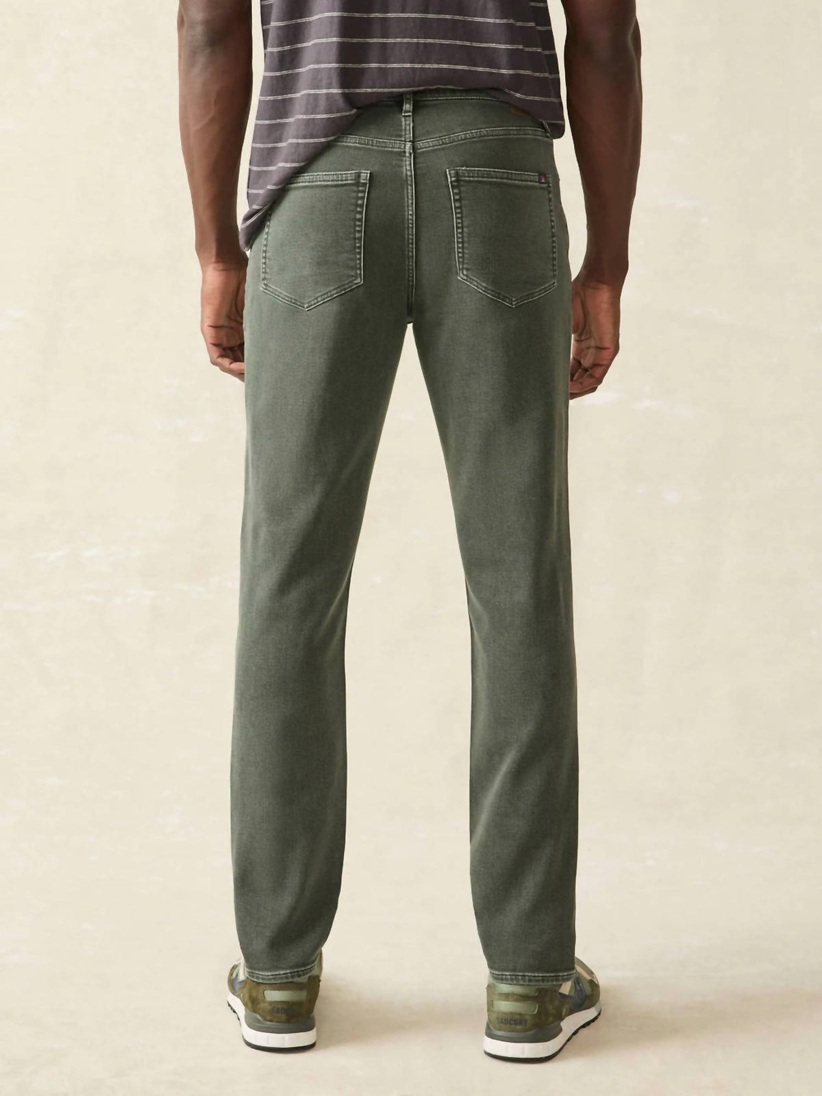 Faherty - Stretch Terry 5-Pocket Pant