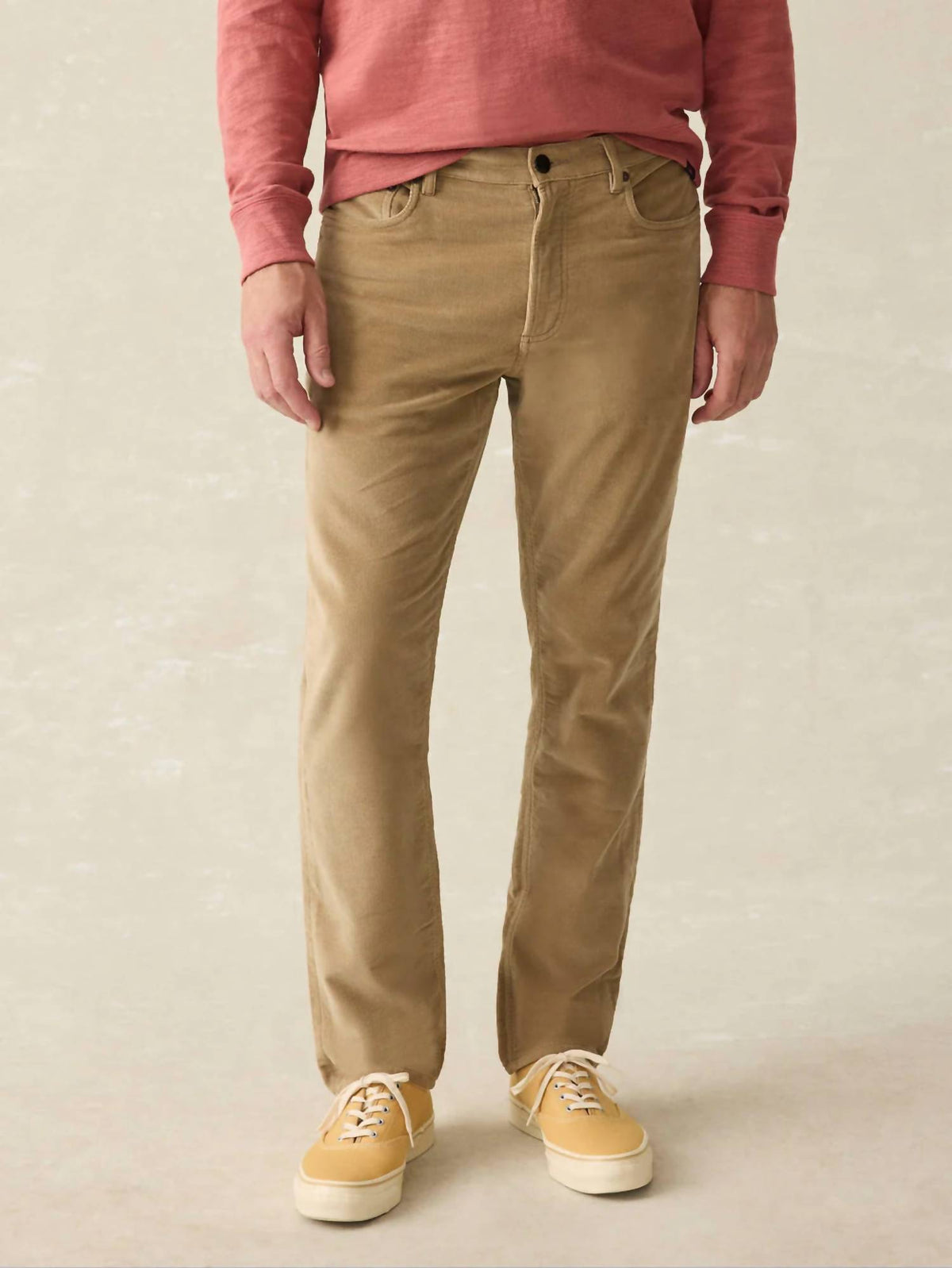 Faherty - Stretch Terry Corduroy 5-Pocket Pant