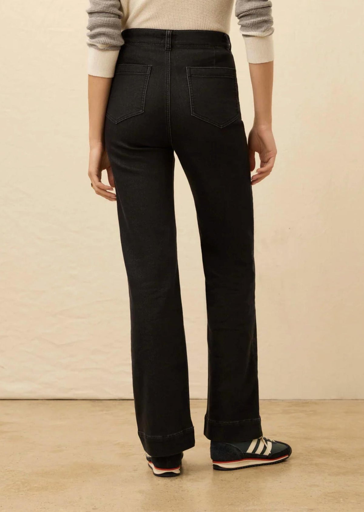 Faherty - Stretch Terry Patch Pocket Jeans