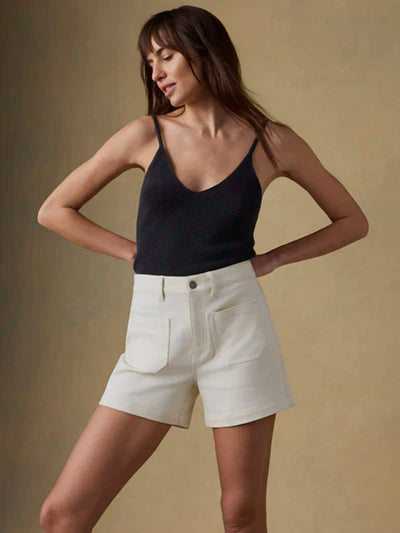 Faherty - Stretch Terry Patch Pocket Shorts