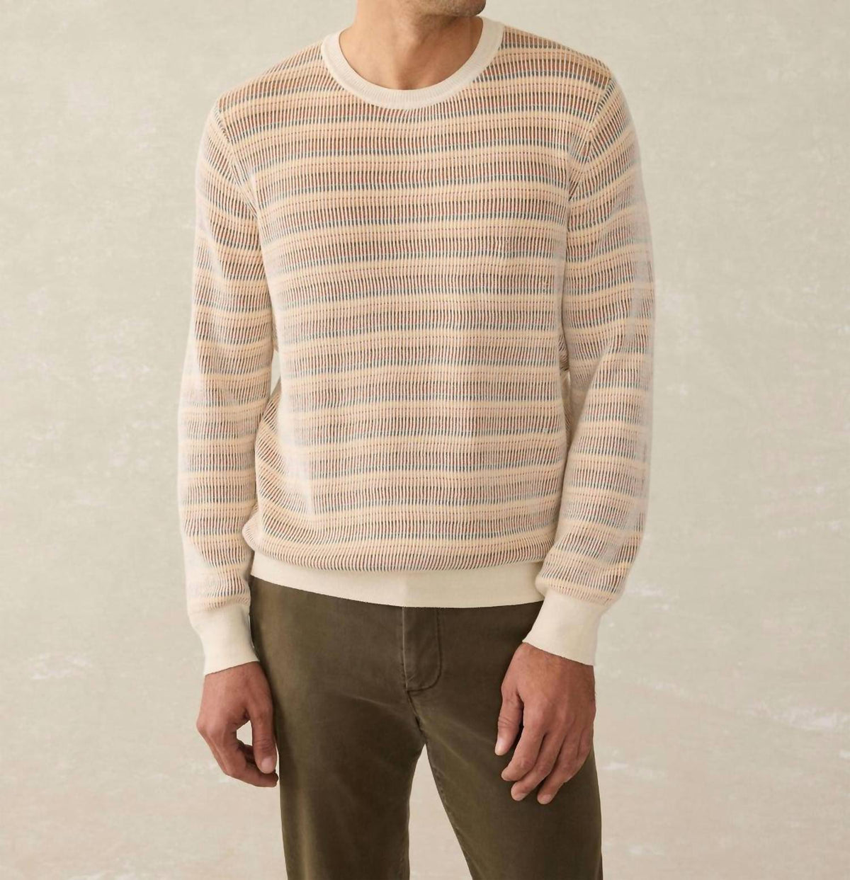 Faherty - Sunwashed Crewneck Sweater