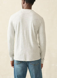 Faherty - Sunwashed Slub Crewneck Sweater