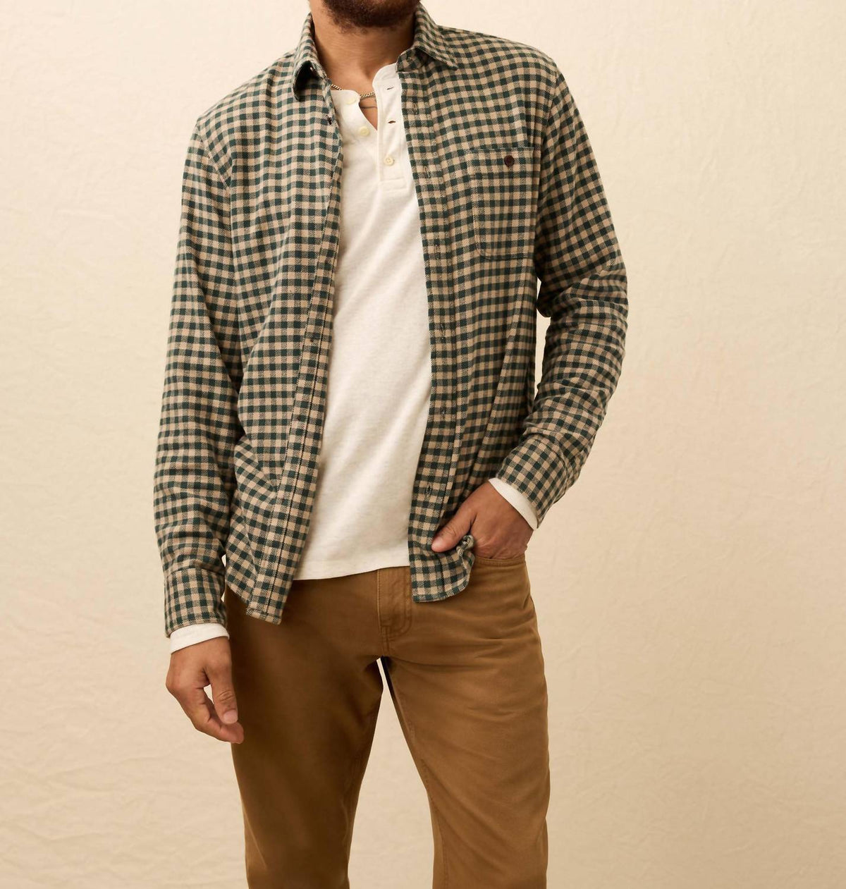 Faherty - Super Brushed Flannel Shirt