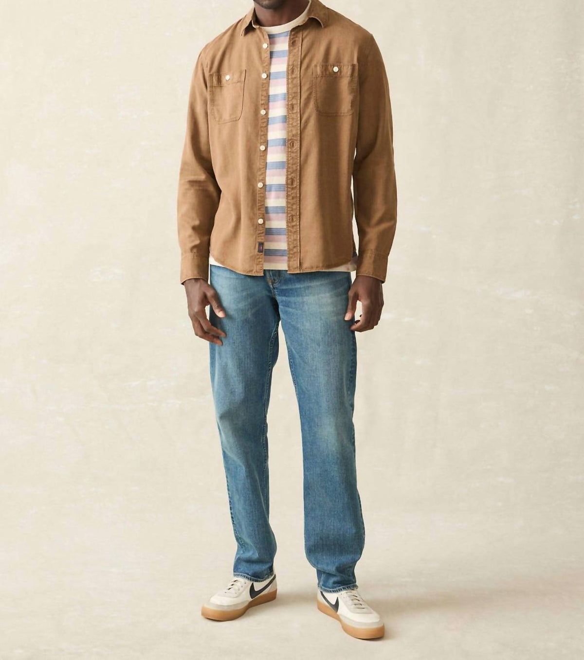 Faherty - Tried & True Chambray Workshirt
