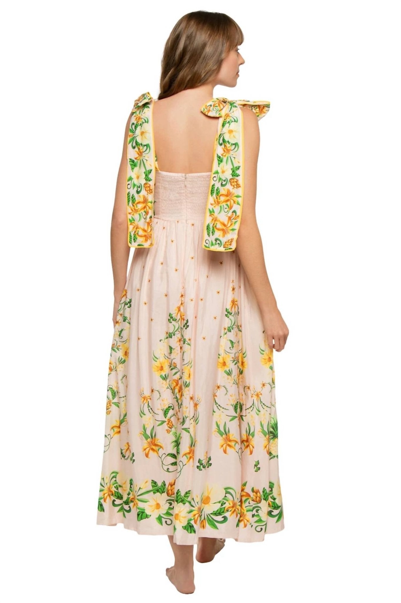 Farm Rio - Botanical Beauty Dress - clothing - cotton - blend - dresses