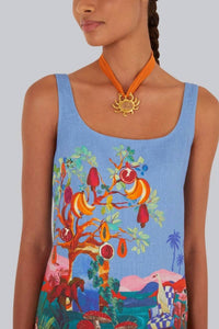 Farm Rio - Dream Landscape Mini Dress