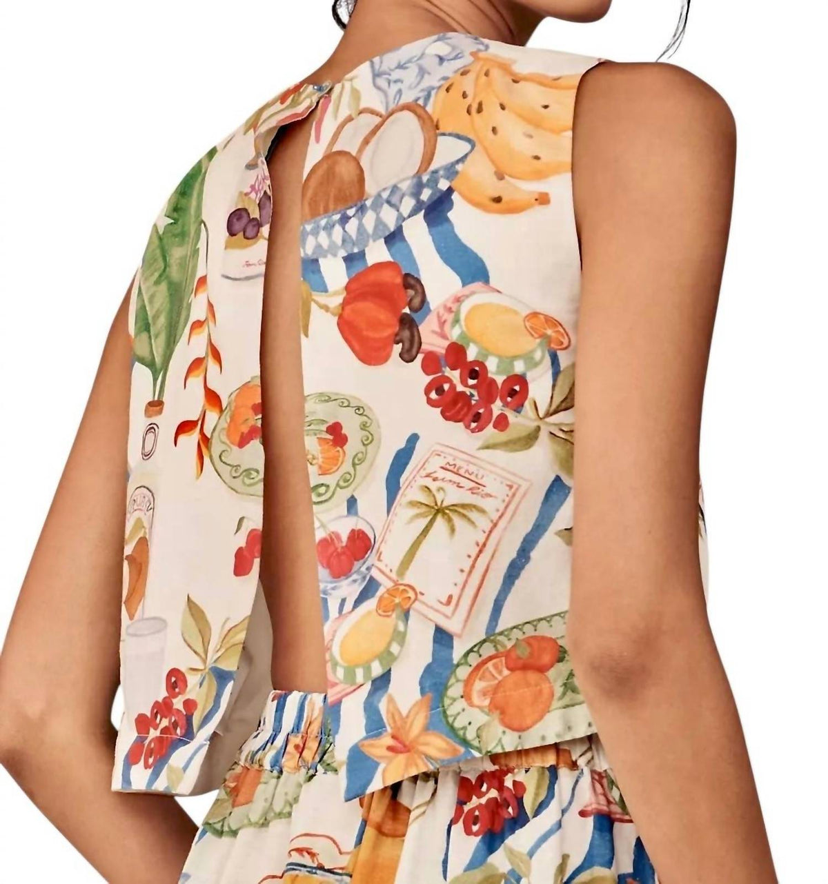Farm Rio - Fresh Table Crop Top
