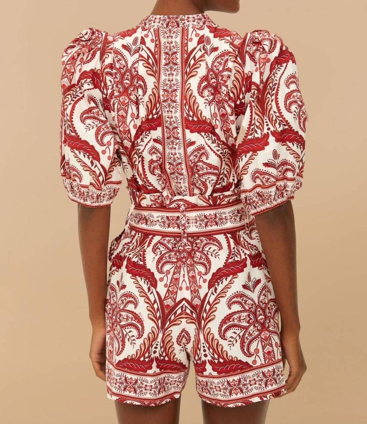Farm Rio - Tropical Cameo Romper