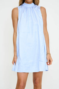 Fate - Dramatic Bow Back Mini Dress