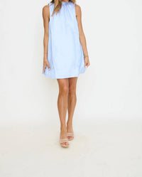 Fate - Dramatic Bow Back Mini Dress