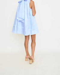 Fate - Dramatic Bow Back Mini Dress