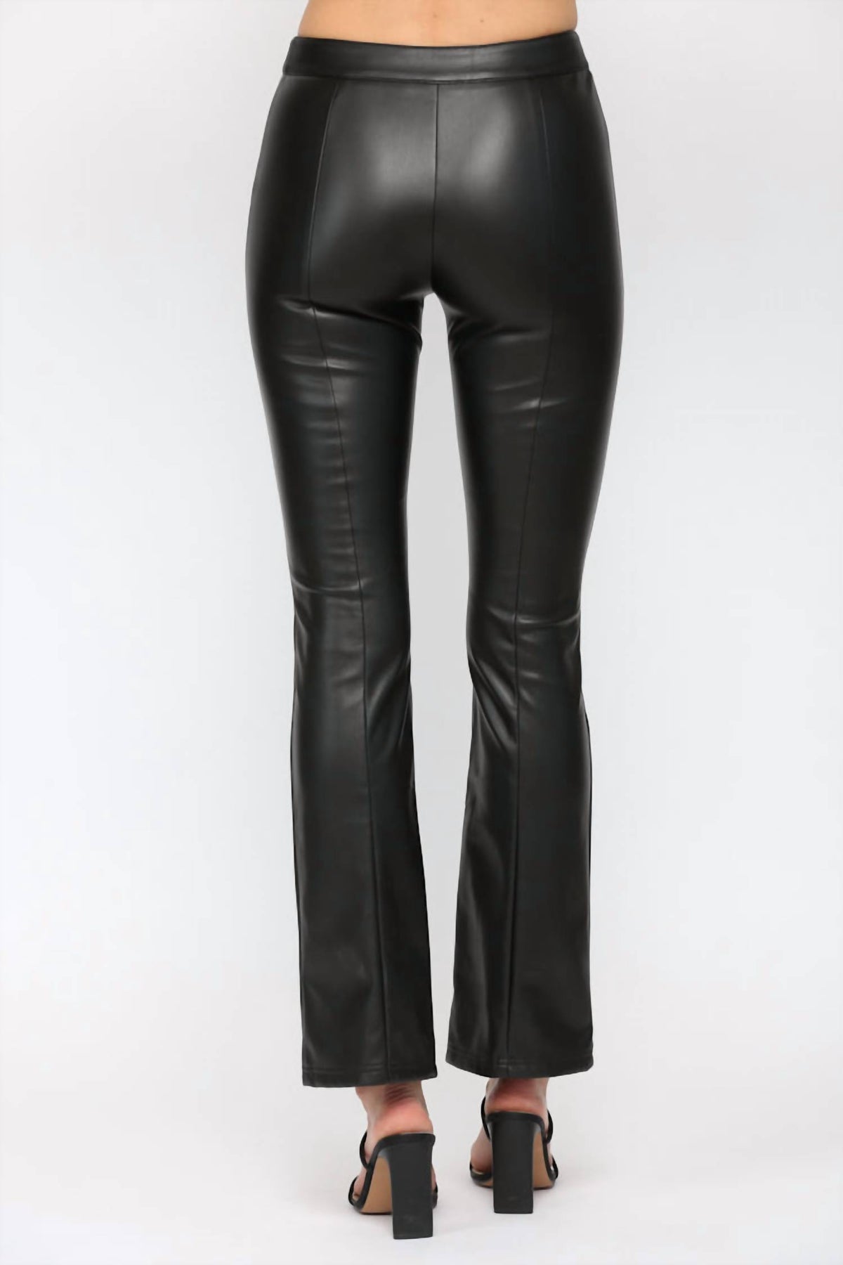 Fate - Faux Leather Flare Pants