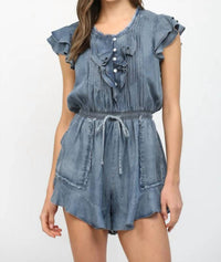 Fate - Fray Detail Romper