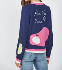 Fate - Golf Embroidered Patch Cardigan