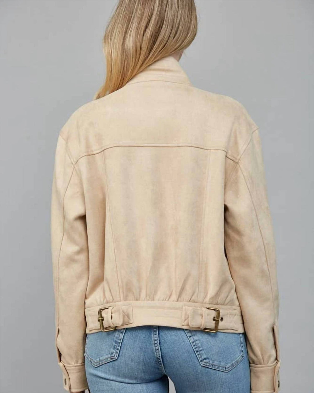 Fate - Grace Faux Suede Jacket