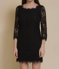 Fate - Gwyneth Fitted Lace Mini Dress