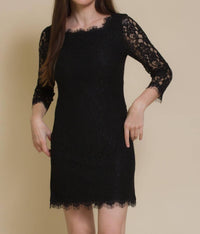 Fate - Gwyneth Fitted Lace Mini Dress