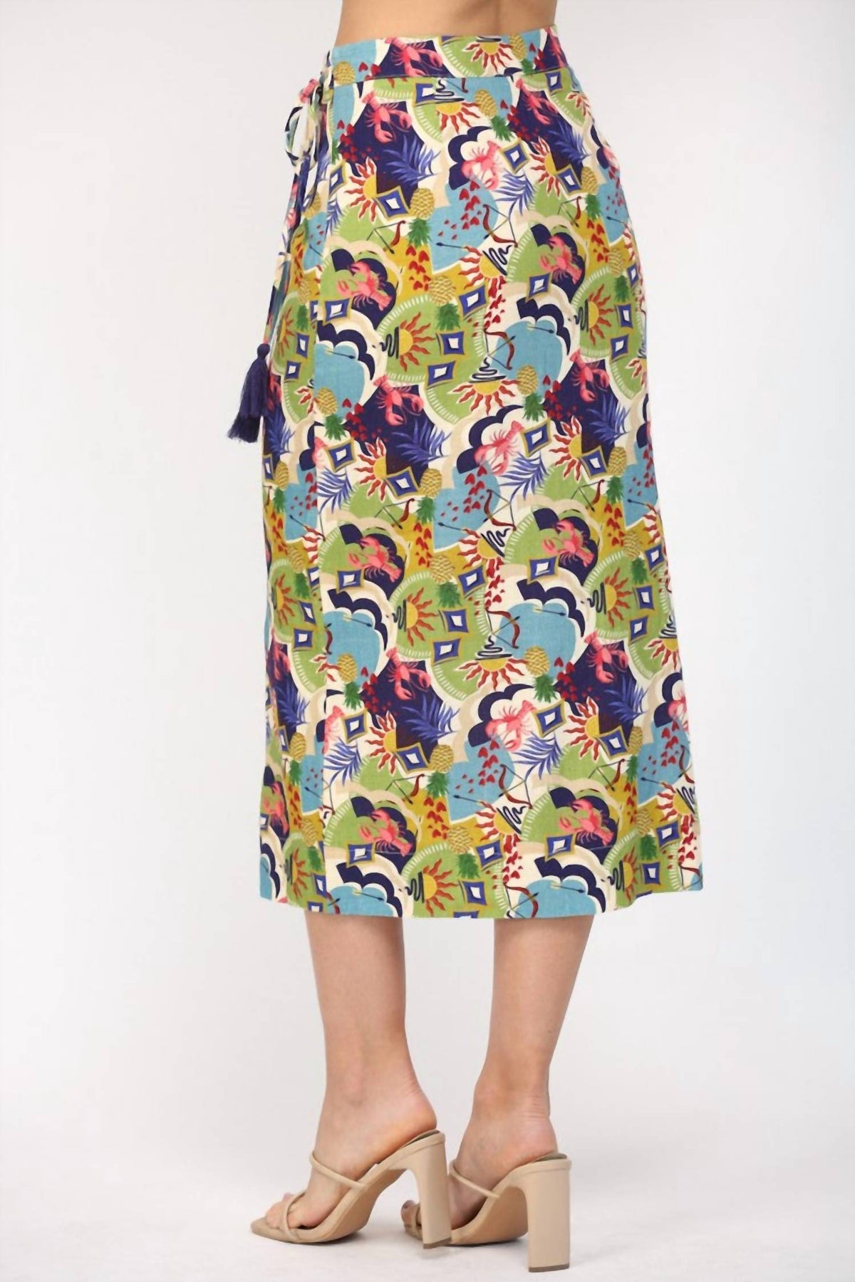Fate - Mirage Wrap Midi Skirt