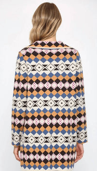 Fate - Notch Collared Cardigan