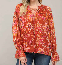 Fate - Odette Floral Blouse