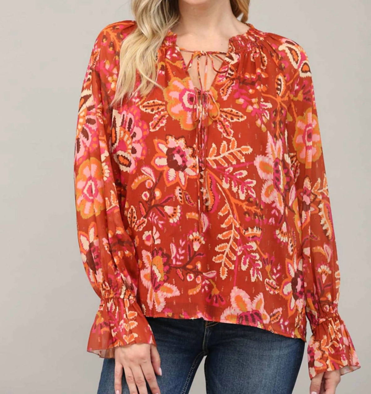 Fate - Odette Floral Blouse